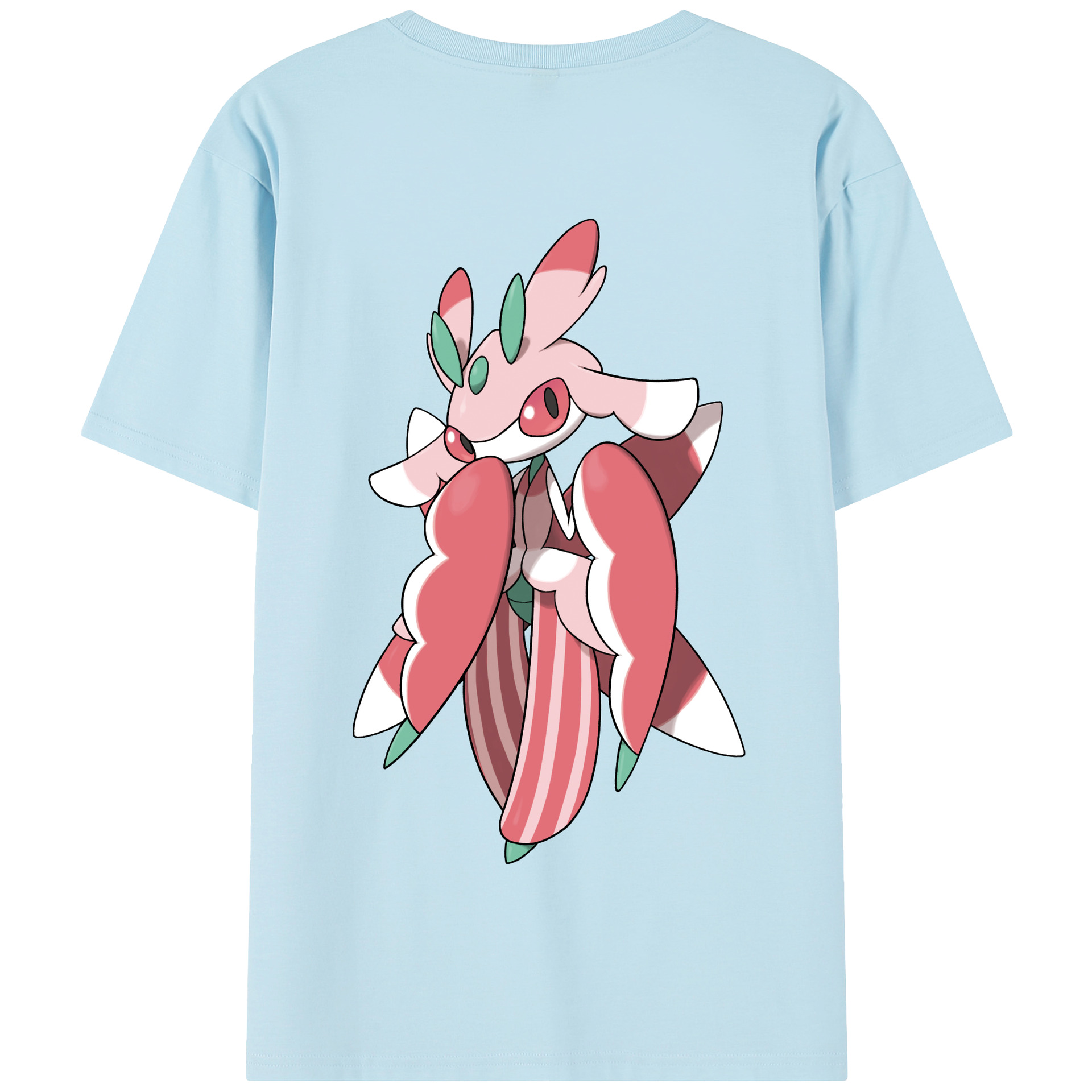 （画像用） ポケットモンスター Pokémon 綿100％半袖Tシャツ（背面プリント）